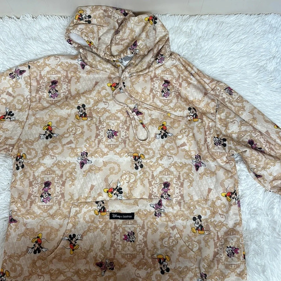 Disney Mickey Mouse Hoodie. With Kangaroo Pocket Sz Small/Medium - Picture 4 of 9